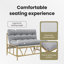 Steel Outdoor Bench