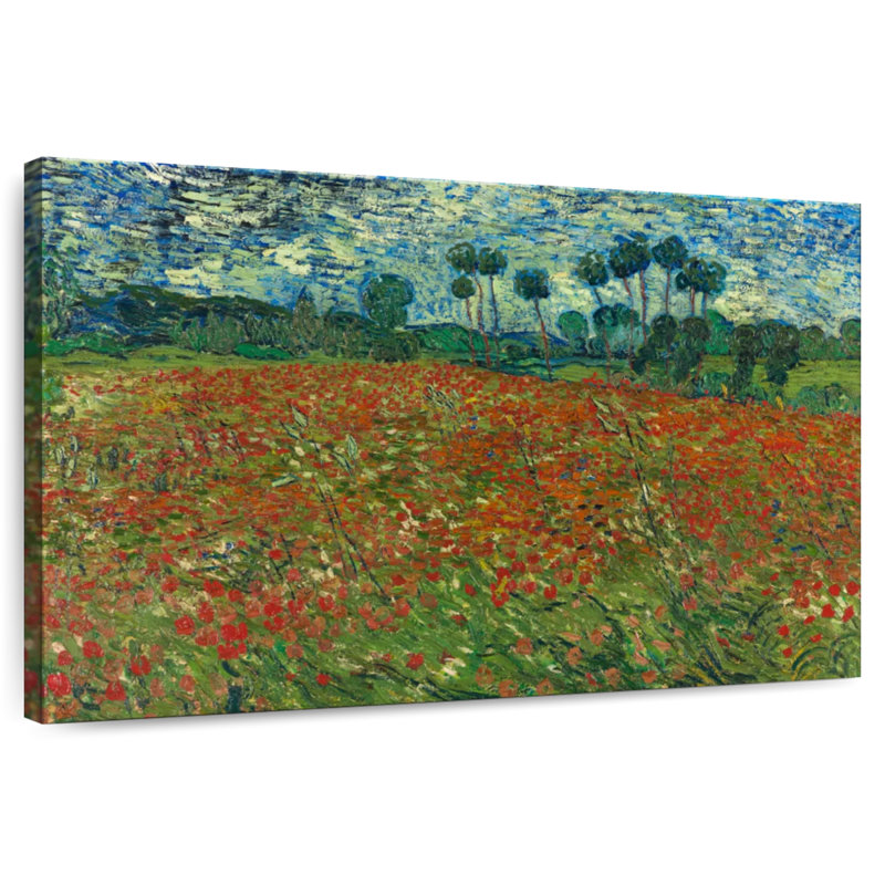 Champ de coquelicots Alvord 1890, H 20 po x l 30 po