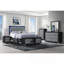 Table de chevet Elsa noir et gris-1345412286