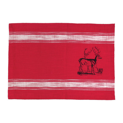 Calne Cotton Striped Rectangle Placemat