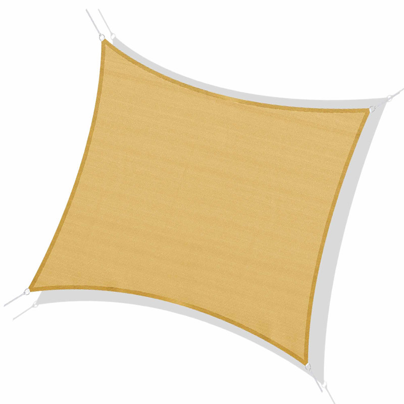 Toile d'ombrage carrée 9 pi 8 po