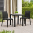 Ensemble repas d'extérieur Latisha Square pour 2 personnes L 31 po Latisha