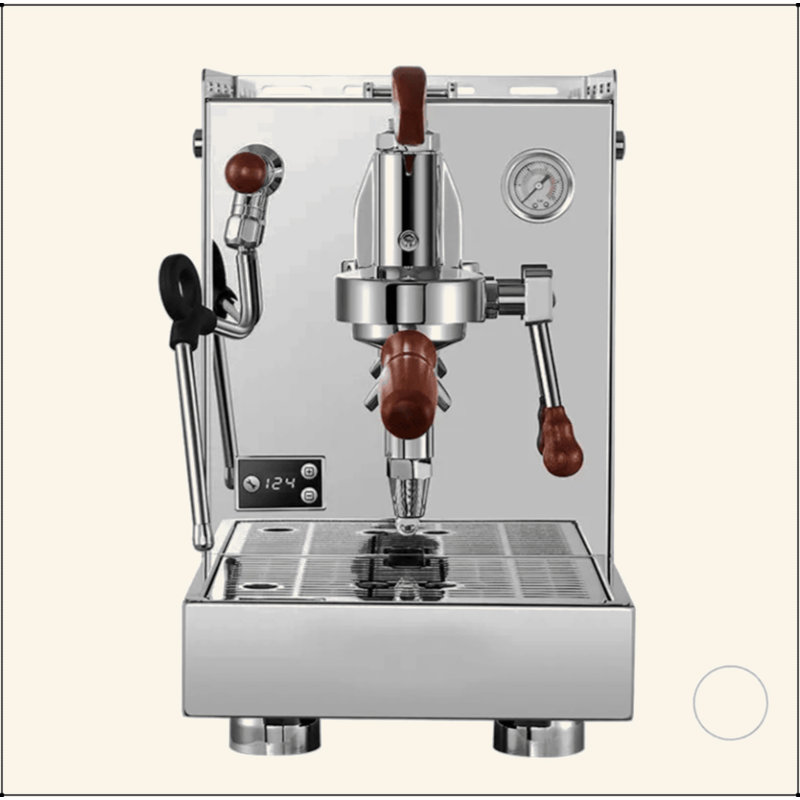 PSM05B Machine à café semi-automatique spéciale E61 Tête de brassage 9Bar Pompe à marteau rotatif 58Mm Chaudière 80-135 掳 C Pompe à eau 15Bar Transformateur externe (Acheter)