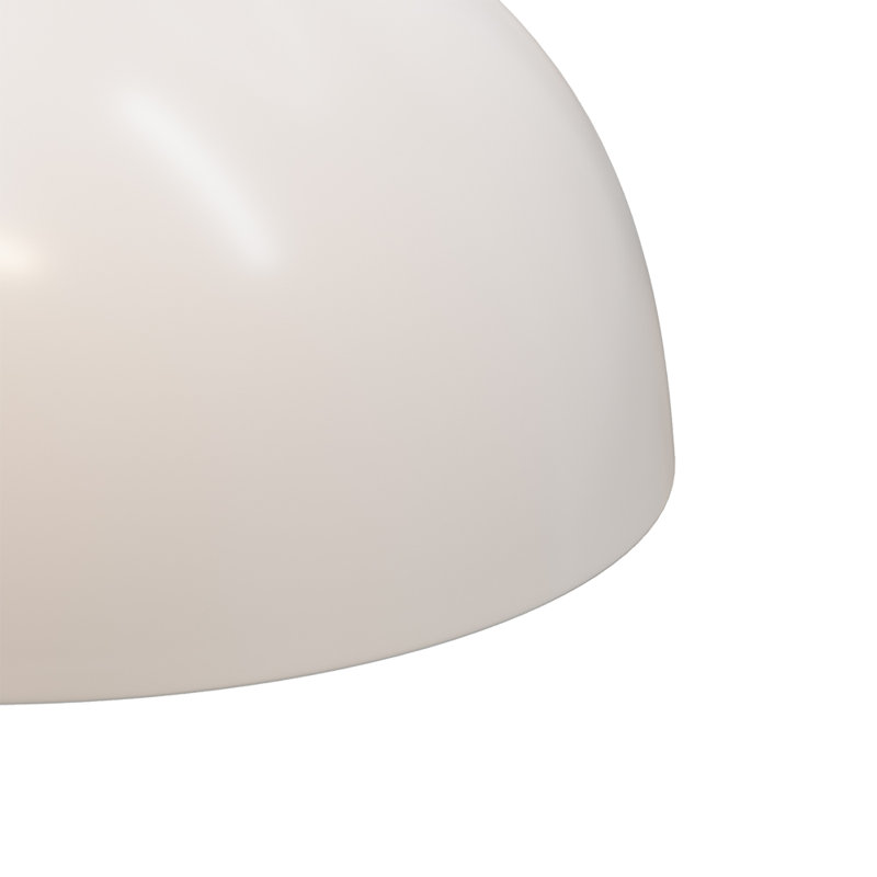 1 - Light Natural Dome Pendant