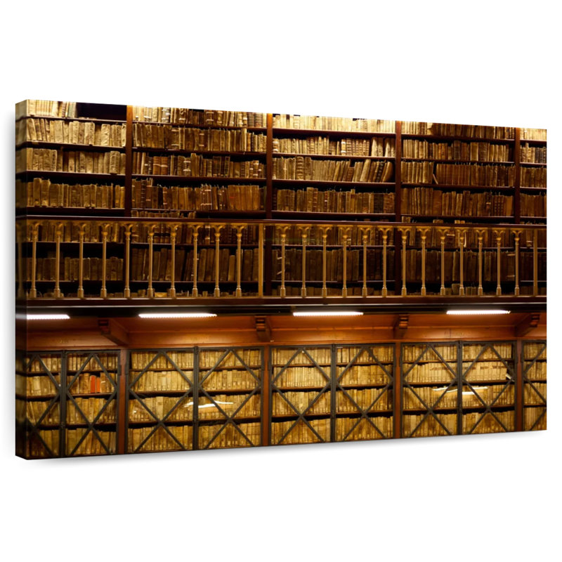Library, 26" H x 39" W