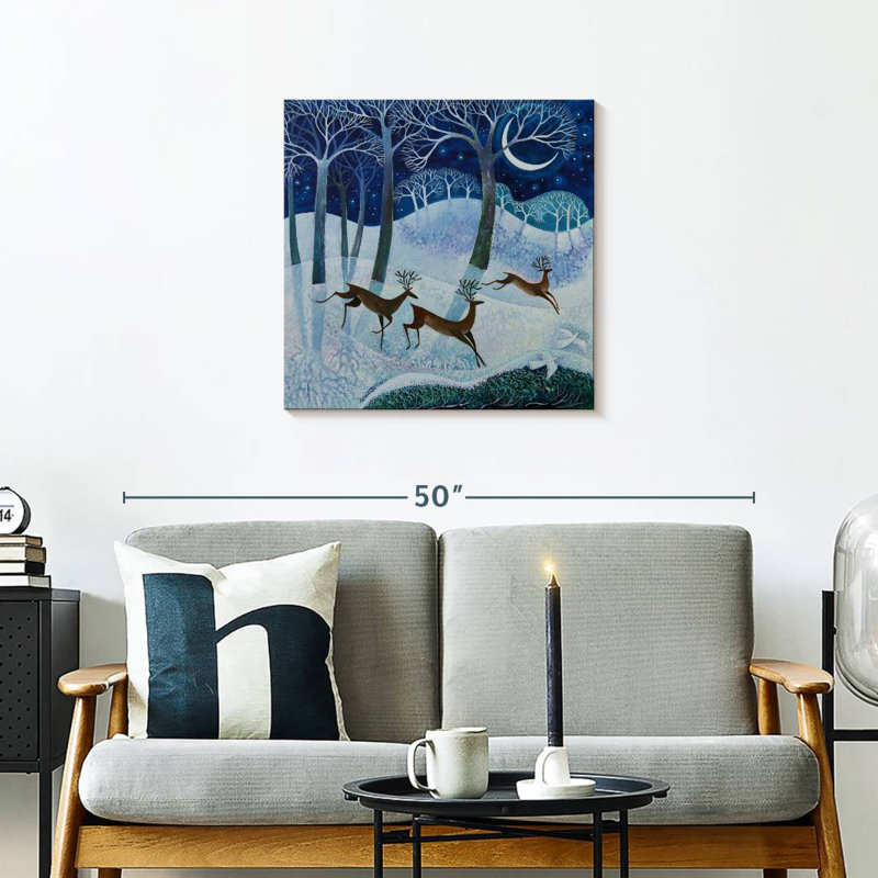 Brampt Deep Mid Winter, 24" H x 24" W