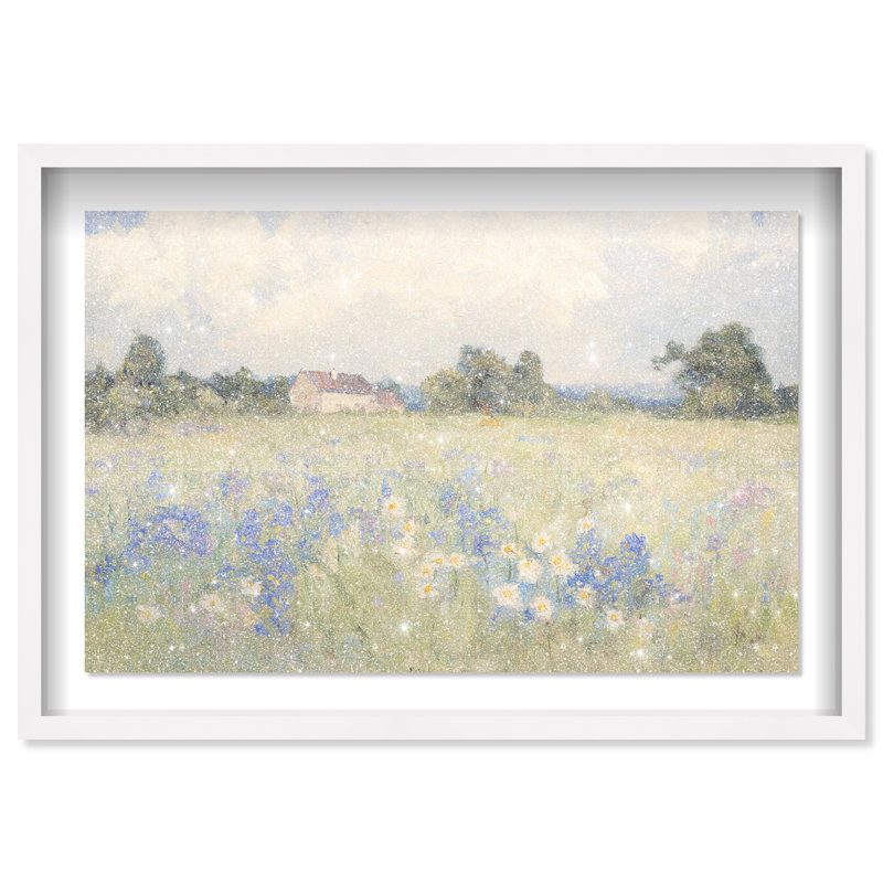 Enchanting Vista Shadowbox Landscape & Nature Print by Oliver Gal, Black Frame, 15 x 10, 31.5"H x 46.5"W, White Frame