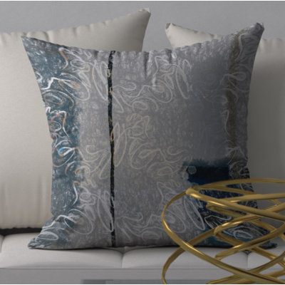 Exotic Graceful Square Pillow Cover & Insert