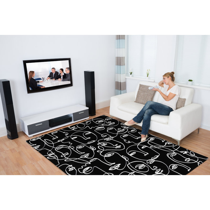 Abstract 160cm X 230cm Area Rug
