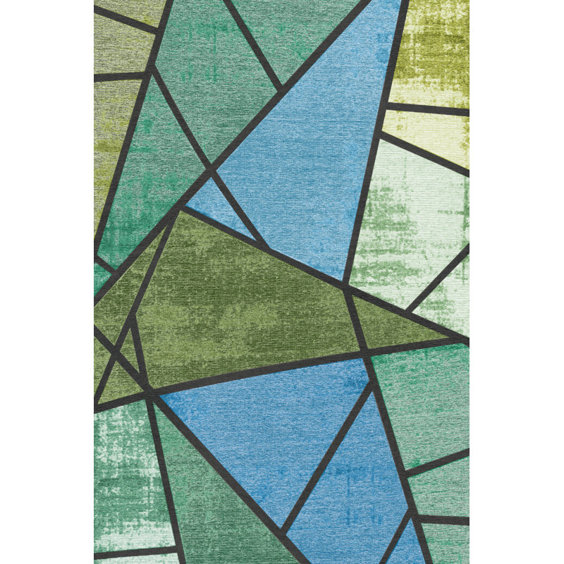 Tapis Keslie, Tapis de couloir 3 pi 4 po x 9 pi 11 po