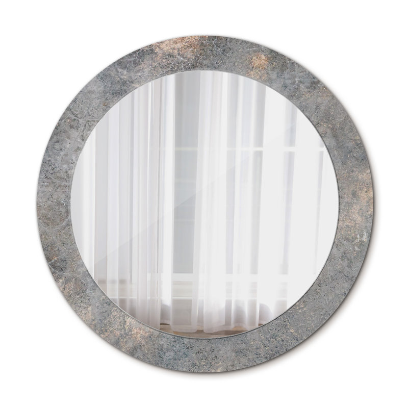 Huldar Glass Flat Wall Mirror