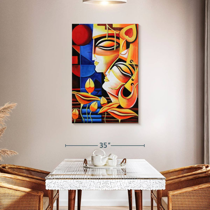 Adella Krishna Abstract, 45" H x 30" W