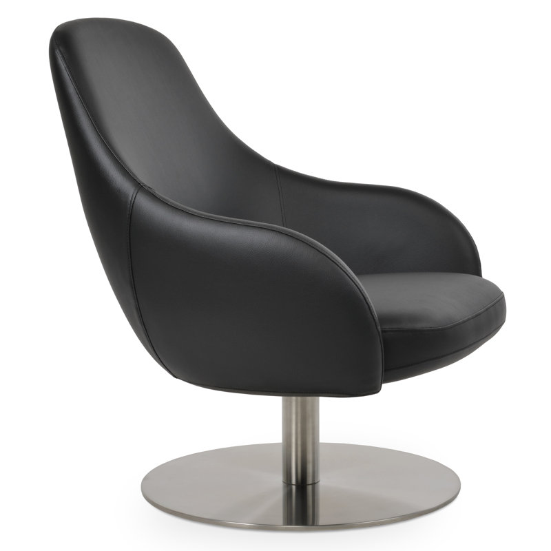 Fauteuil Gazel, Noir