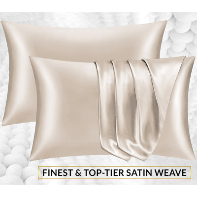 Satin Flatweave Pillowcase Case Pack