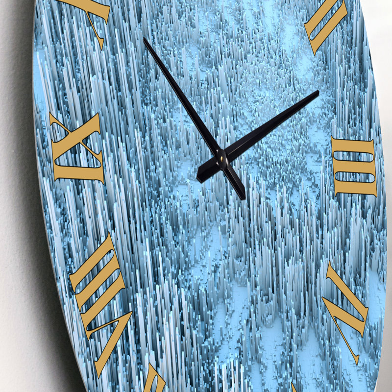Horloge murale moderne en spirale abstraite, Petit