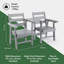 Jack & Jill HDPE Garden Love Seat-97771628