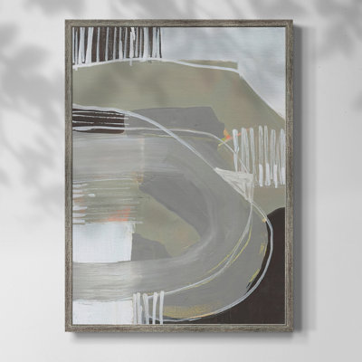 «Arching Neutrals I», reproduction encadrée - bois massif