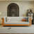 Orange / blanc cassé