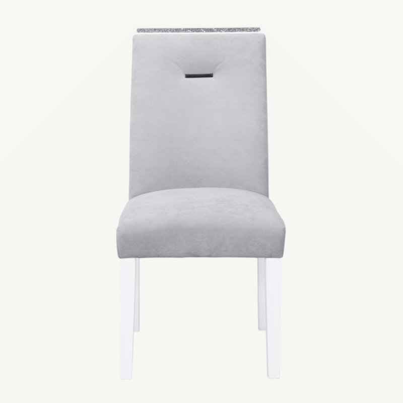 Ensemble de 2 chaises de salle à manger ARIYA GREY