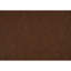 Sofa deux places contemporain en similicuir au chocolat avec rembourrage en mousse et pieds en bois apparents
