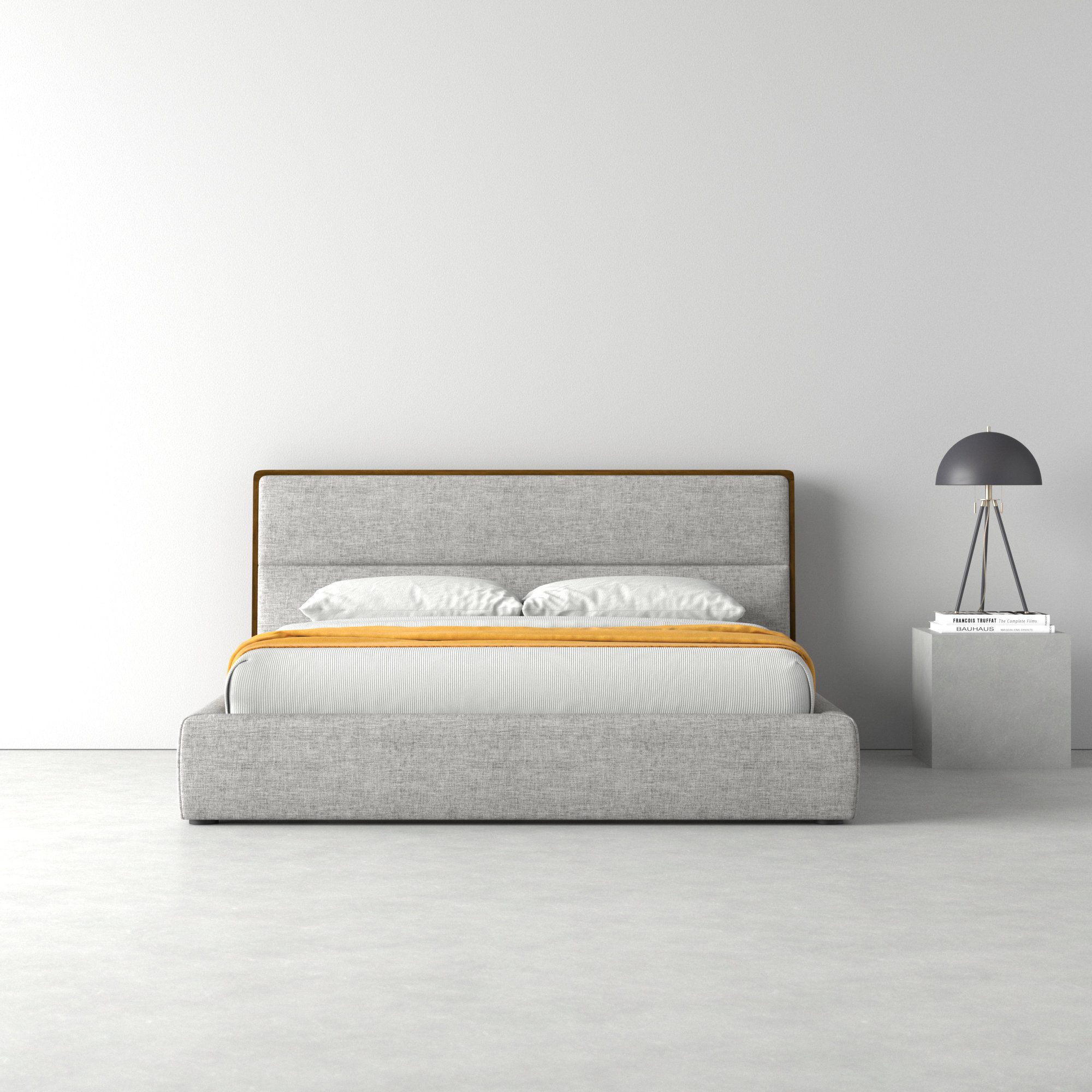 AllModern Berkeley Upholstered Bed - Thumbnail 2
