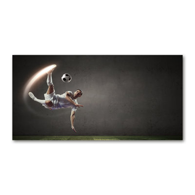 Footballer - Wrapped Canvas Print