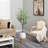 Eucalyptus Artificial Tree in White Planter with Stand