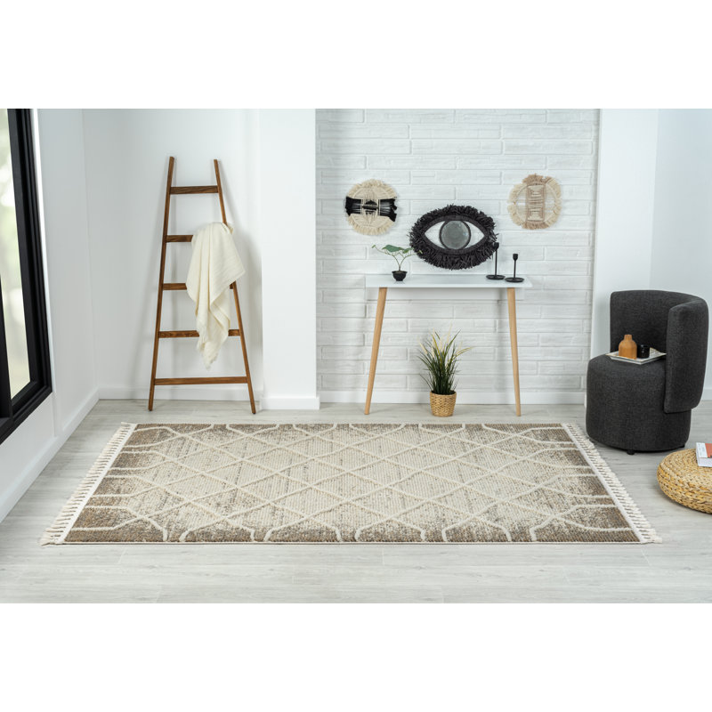Amara light beige Rug, Rectangular 160 x 230cm