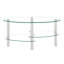 Table basse 3 couches en verre trempé