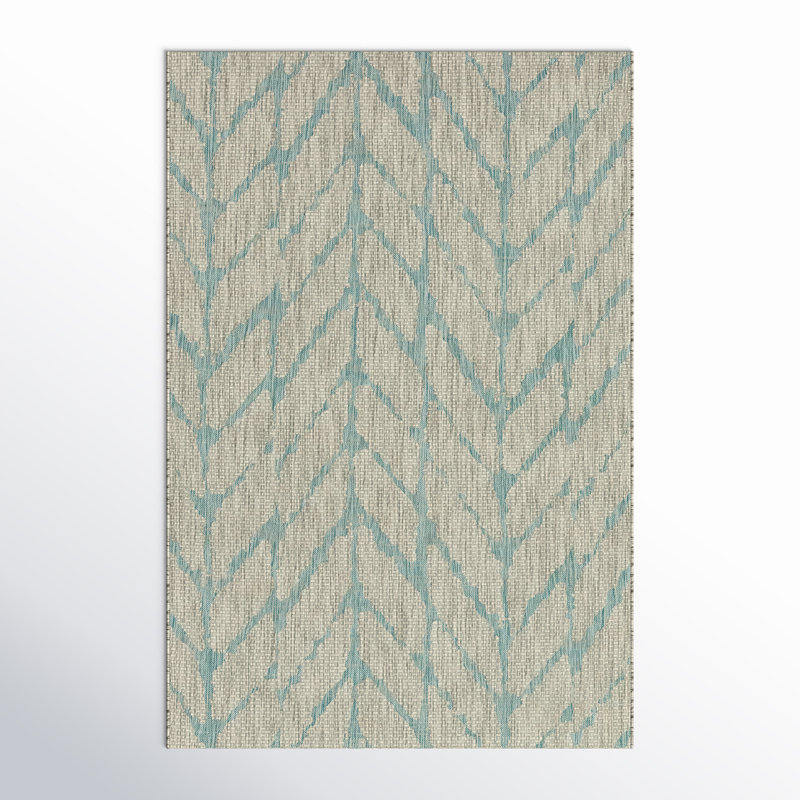 Tapis intérieur / extérieur Isle, Rectangle, de 3 pi 11 po x 5 pi 10 po