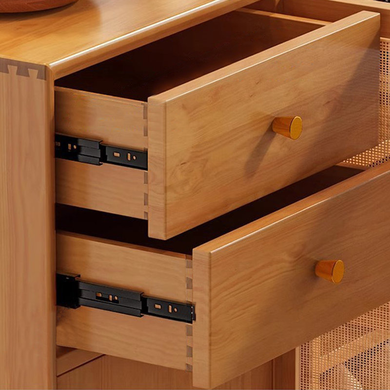 Japanese style breathable storage shoe cabinet