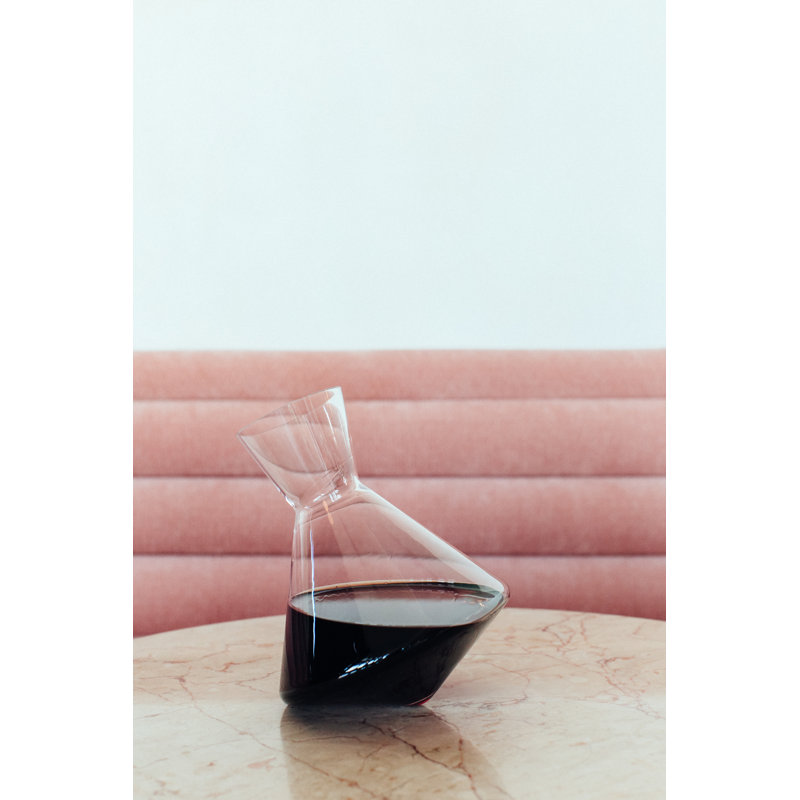 Vaso Crystal Lead Free Crystal Wine Decanter, Clear