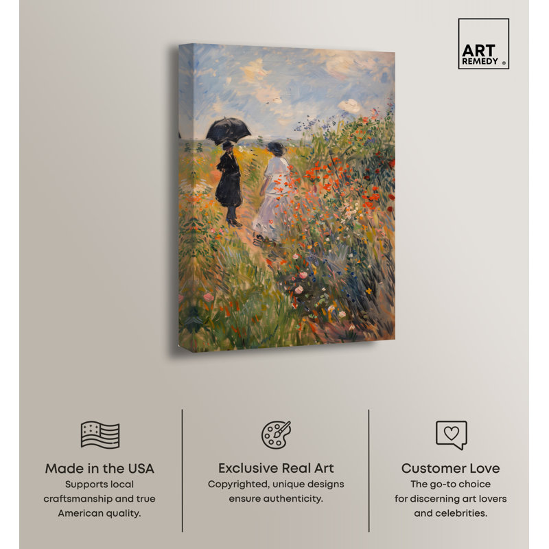 Impressionist Gallery Wrapped Canvas Art, 10" x 15", Vincent Van Gogh Inspired