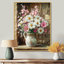 Bennett Farm Daisies Bouquet Into A Milk Vase II - Daisies, art encadré