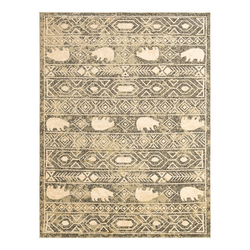 Ieshaa Indoor Rug, Rectangle 9' x 12'