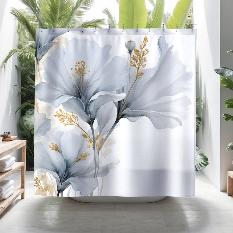 Lucia grande fleur grise