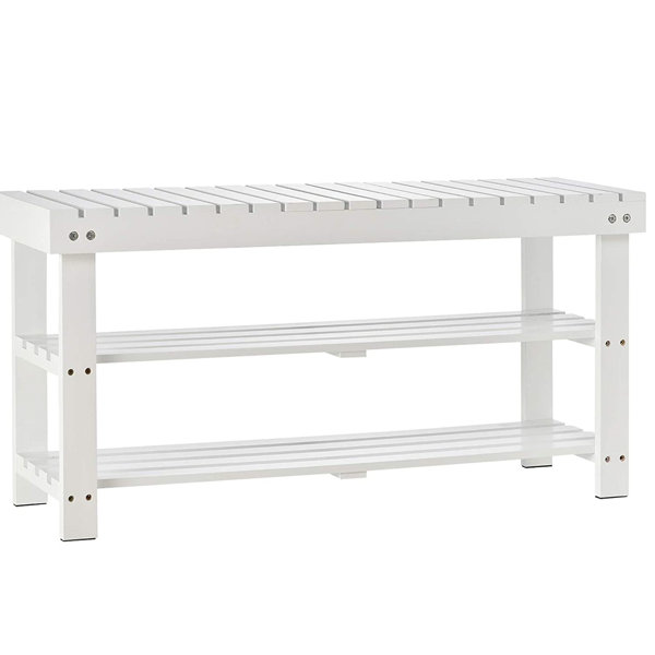 Hampton Style Shoe Rack House of Hampton Tacoma 8 Pair Shoe Rack & Reviews | Wayfair.co.uk