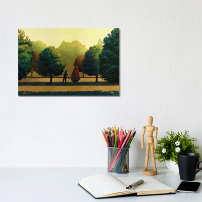 Greed 1 Piece Wrapped Canvas Painting