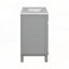 Meuble-lavabo moderne avec caractéristiques avancées pour un rangement élégant