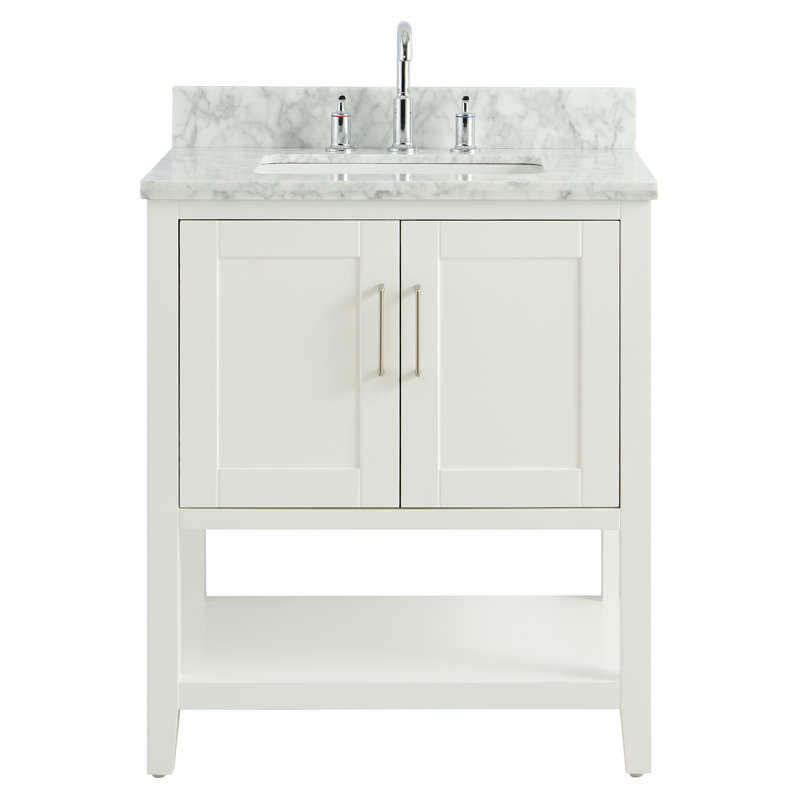 Meuble-lavabo Jegger, Blanc