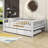 Havva Wood Daybed with Twin Size Trundle and Fence Guardrails-1756205956-1756205953