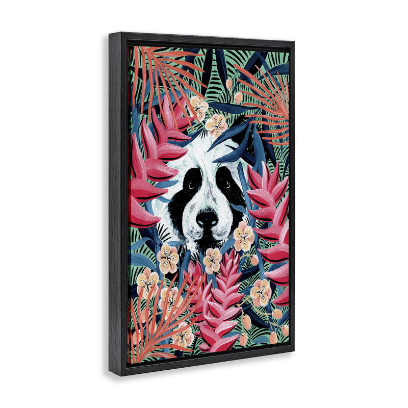 Cadre flottant It's A Wild Life, Cadre flottant noir de jais, H 25 po x l 17 po