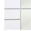 Ensemble de placard Ely, 2 portes miroir, 8 tiroirs, 71 pouces, bois blanc