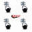 Polyolefin Ball Caster with Side Mount Bracket-88884494