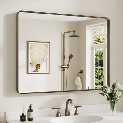 Miroir de salle de bain mural Llesenia