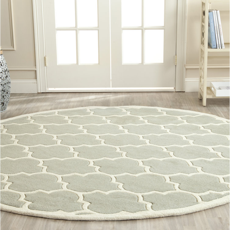 Tekonsha Geometric Wool Hand Woven Area Rug