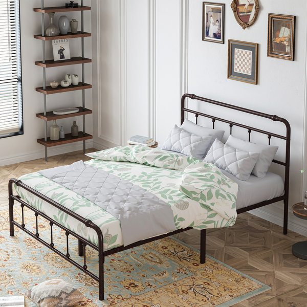 Williston Forge Jesicah Metal Open-Frame Bed | Wayfair