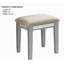 Ensemble de coiffeuse et tabouret avec tiroirs de rangement pour la chambre à coucher