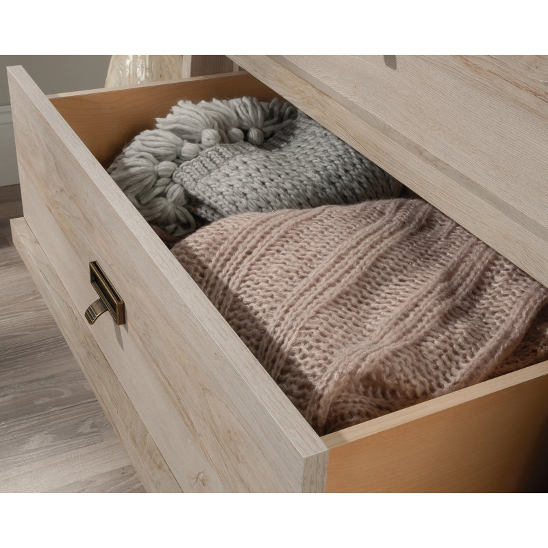 Chalked Chestnut Double 6-Drawer Vertical Dresser