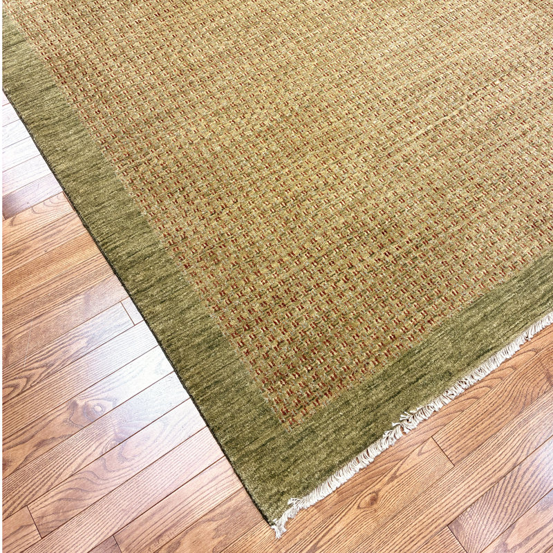 Textures Handmade Wool Area Rug, Runner 2'5" x 12'